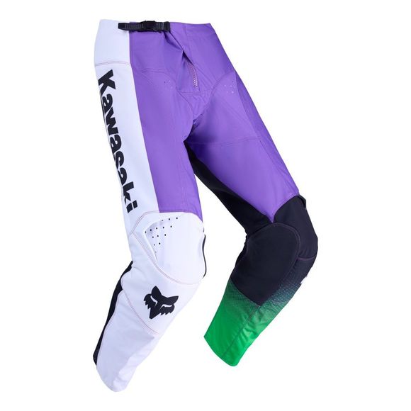 Fox cross 180 Kawasaki 2025 - Violet / White pantsRef: FX6192