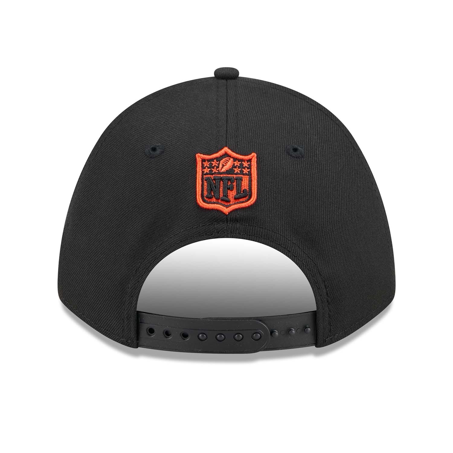 Cincinnati Bengals NFL Team Logo New Era 9FORTY M-Crown Snapback Cap Black