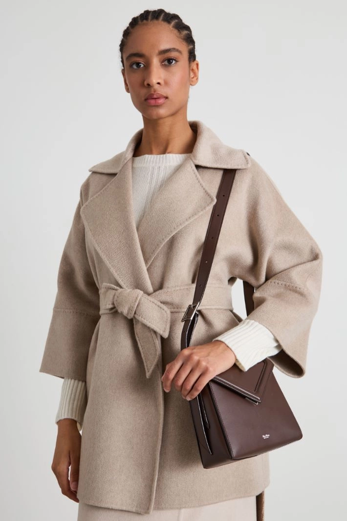 Cashmere coat - LIGHT DOVE GREY