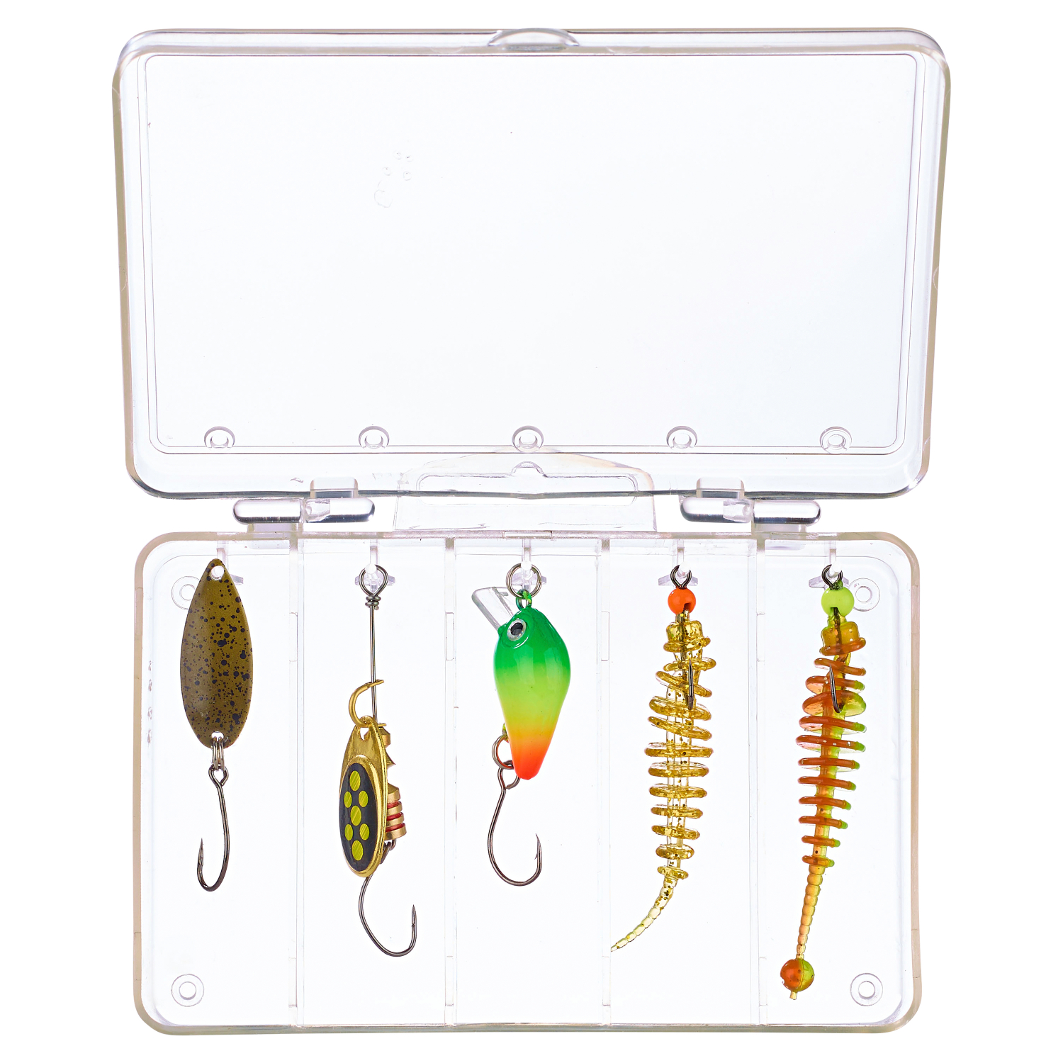 Trout Attack Artificial Lure Sets (Sunny Sky\/Clear Water)
