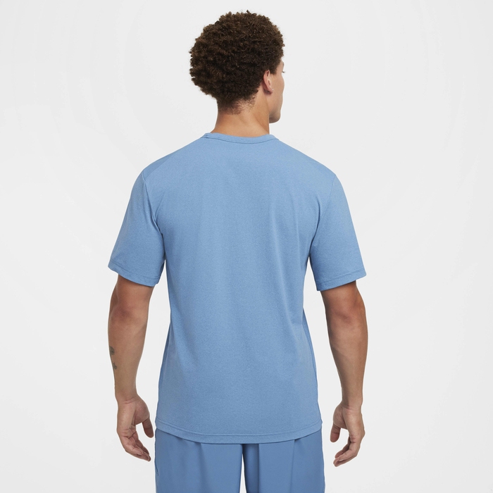Nike Dri-Fit Hyverse Swoosh Top Men - aegean storm/black FZ1064-429