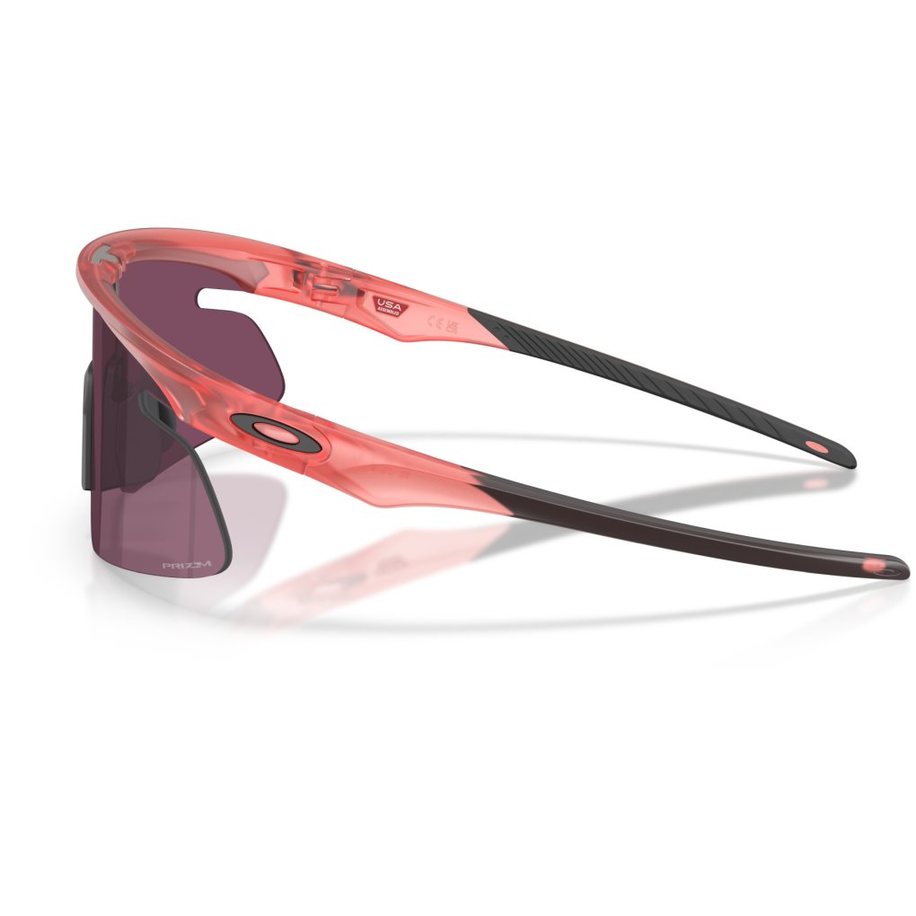 Oakley RSLV Lite Glasses - Matte Trans Peach/Prizm Road Black - OO9527D-0750