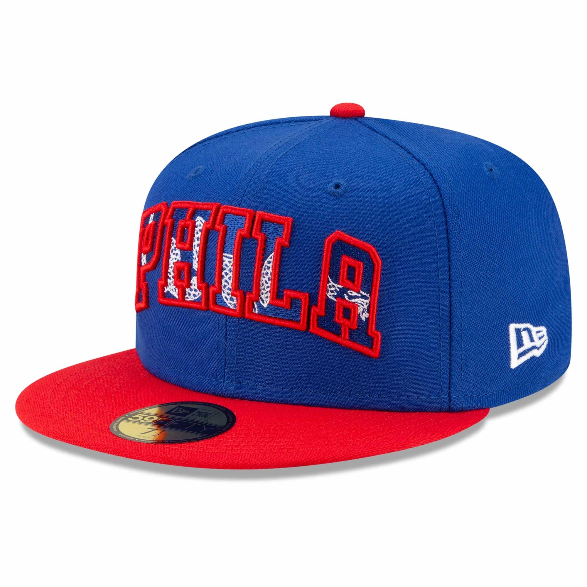 Philadelphia 76ers Authentic 2021 NBA Draft New Era 59FIFTY Fitted Cap