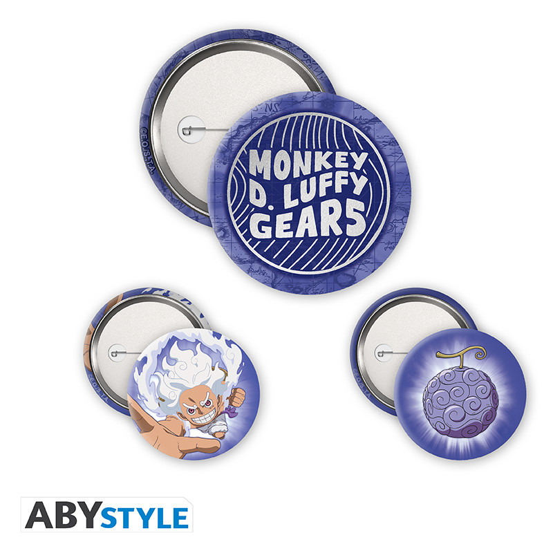ONE PIECE Badge Pack Luffy Gear 5th