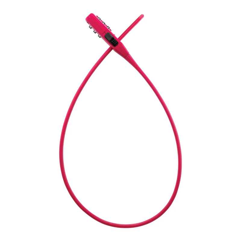 Trelock Strap It Code 53 cm Cable Lock - pink