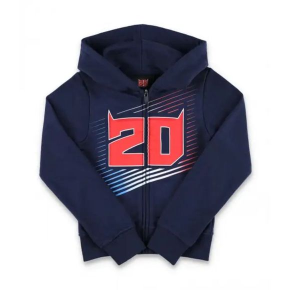 Sweat Kenny KID HOODIE 20 STRIPES - BleuRef : GRPR0216
