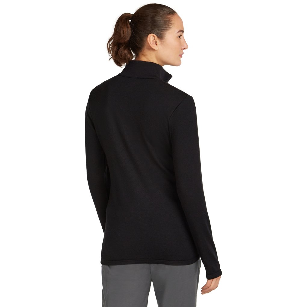 Icebreaker Merino 300 Original Long Sleeve Half Zip Pullover Women - Black