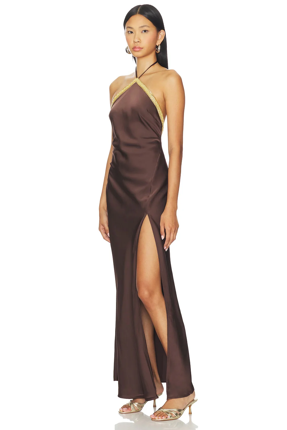 Shae Halter Maxi Dress
