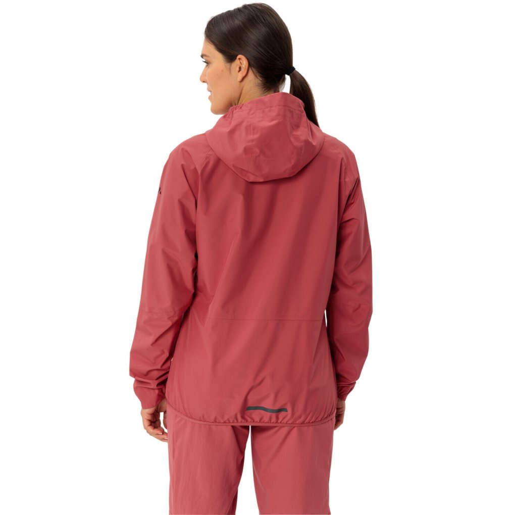 Vaude Loamer Rain Jacket Women - brick