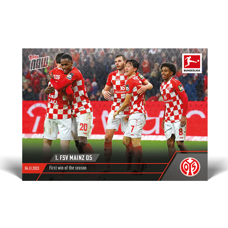Topps UK - 6 Card Bundle - Bundesliga TOPPS NOW® #59-#64