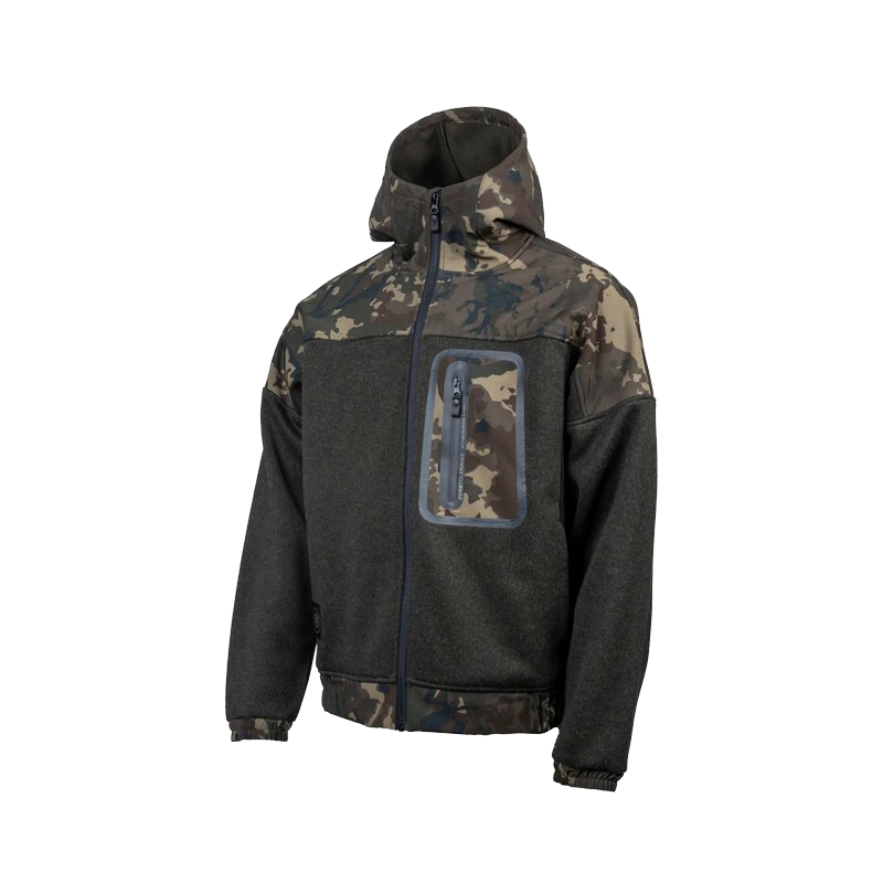 Nash Zero Tolerance Nordic Fleece Zipped Hoody Men (Black\/Camouflage)