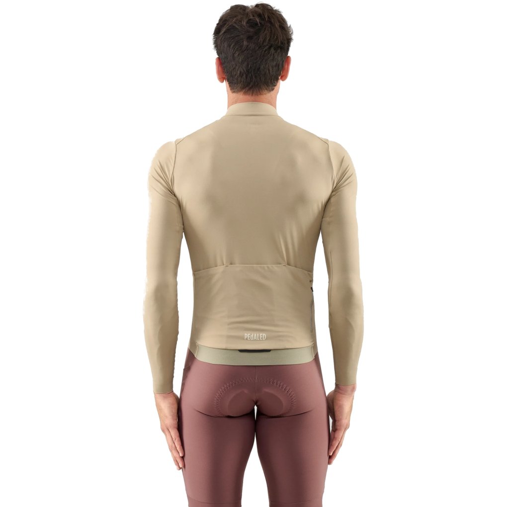 PEdALED E. Longsleeve Jersey Men - Beige