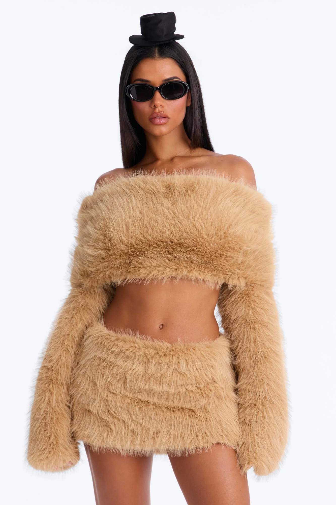 Mane Attraction 4 Piece Costume Set - Taupe