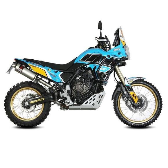 Mivv dakar stainless steel silencer - greyRef: MV9887 / 1113738001