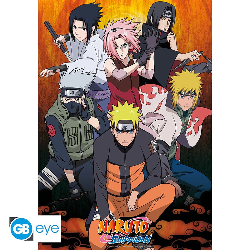 NARUTO SHIPPUDEN Poster Group (98x68)