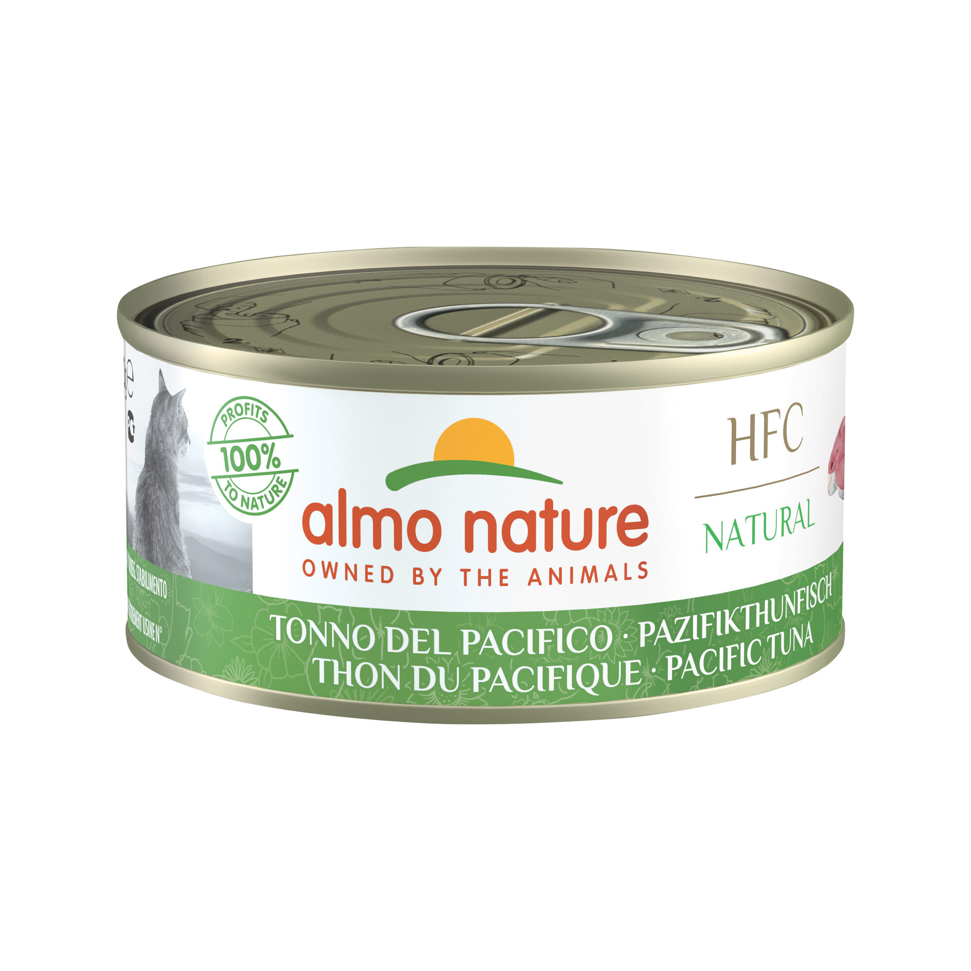 Almo Nature HFC Natural Cat Food - Pacific Ocean Tuna - 24 x 150g