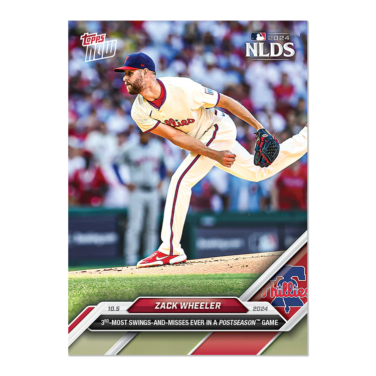 Zack Wheeler - 2024 MLB Topps NOW® Card 805