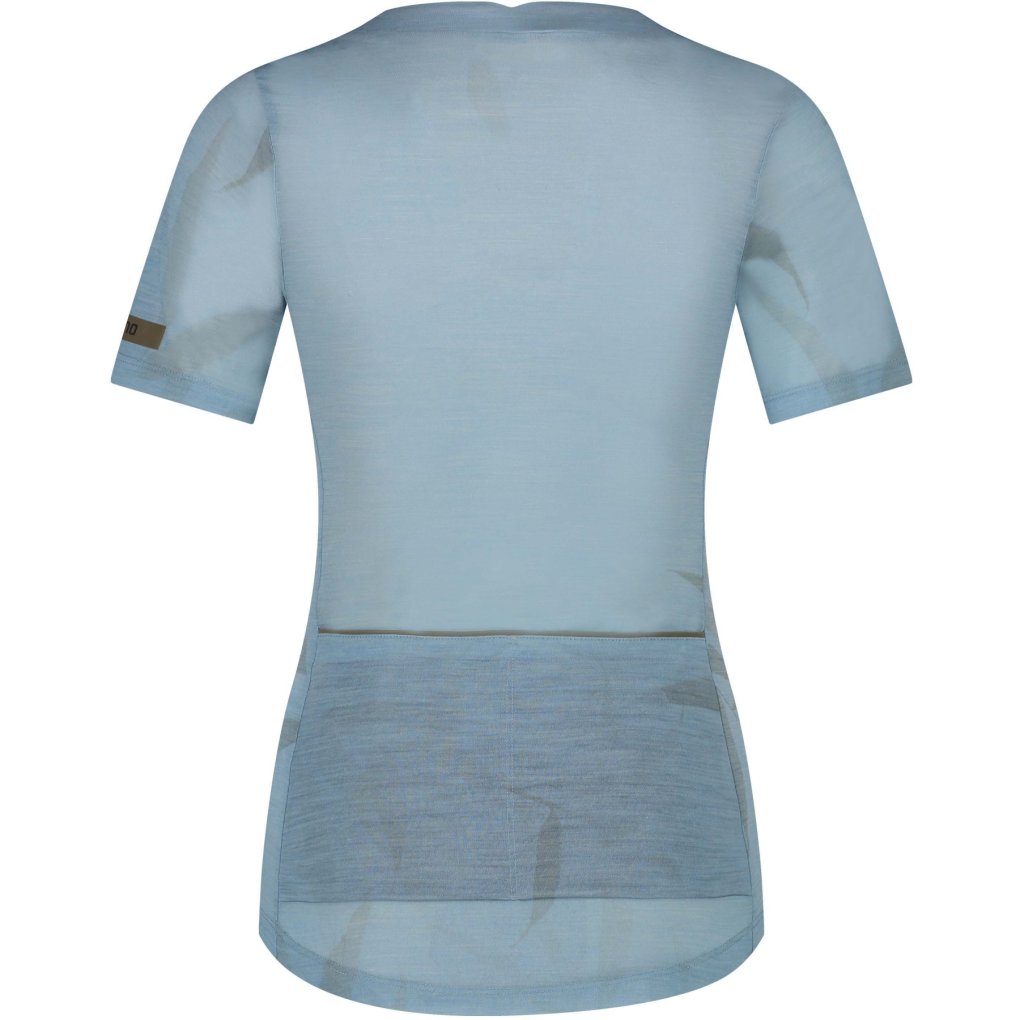 Shimano Evolve Terra Short Sleeves Jersey Women - matte blue