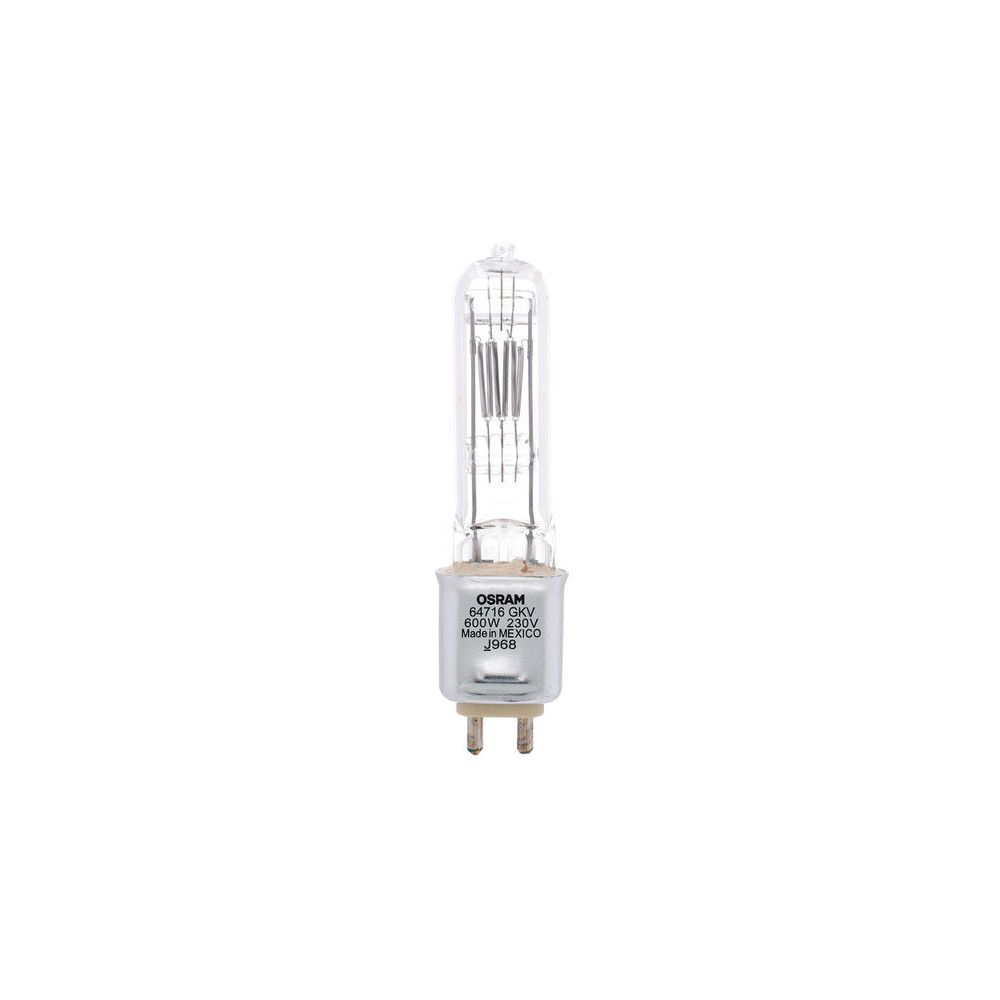 Osram GKV 64716 600W 230V G9.5 – Thomann Ireland