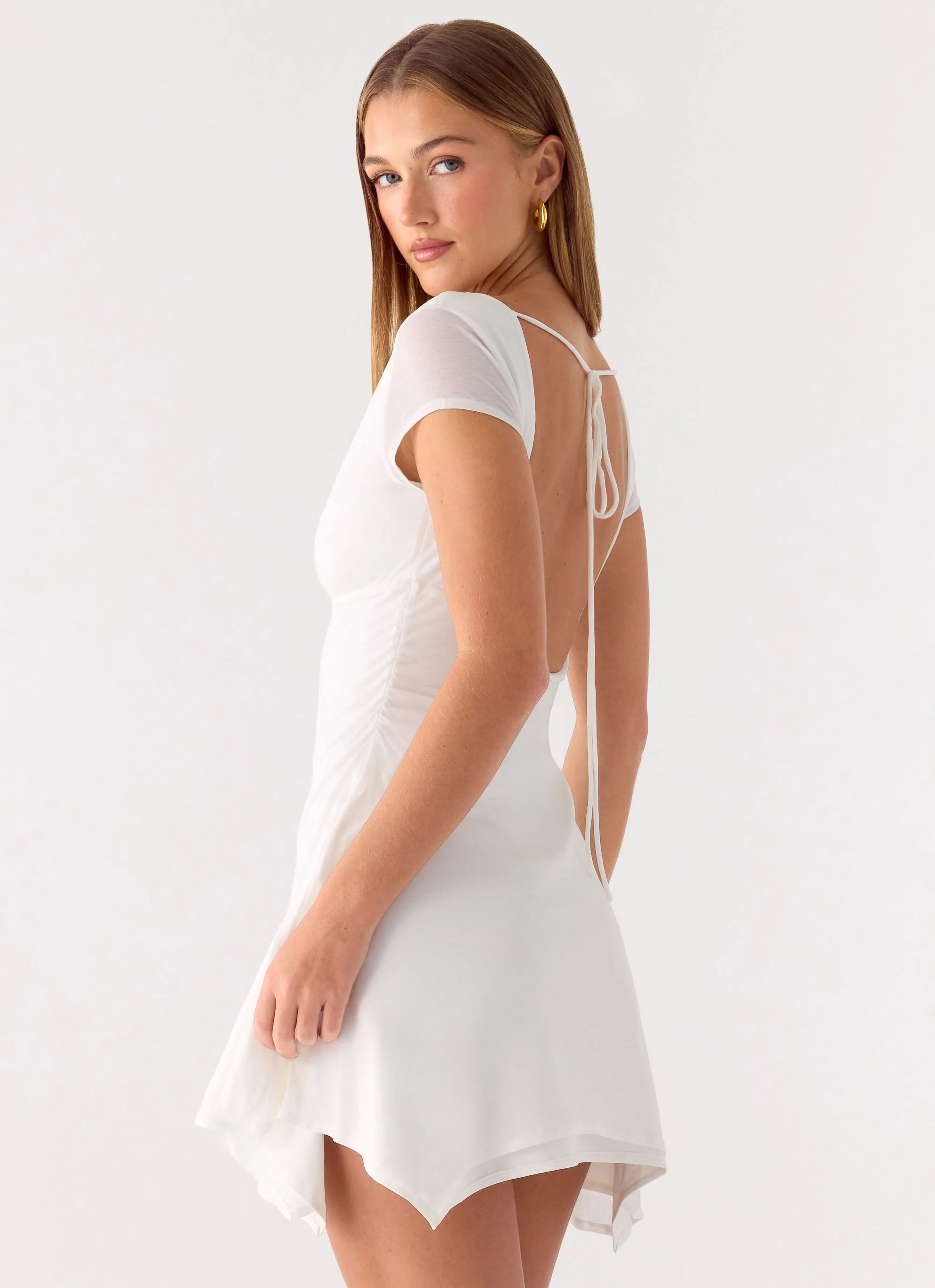 Zev Mini Dress - White