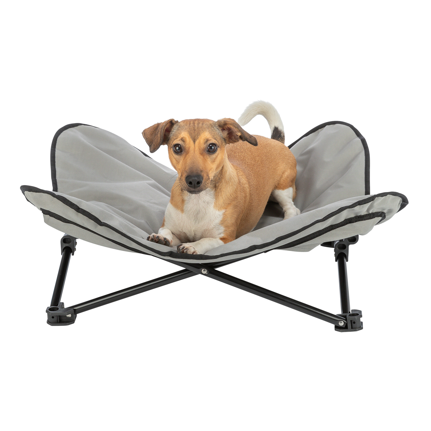 Trixie Camping Basket - 69 × 20 × 69 cm - Dark Grey/Petrol