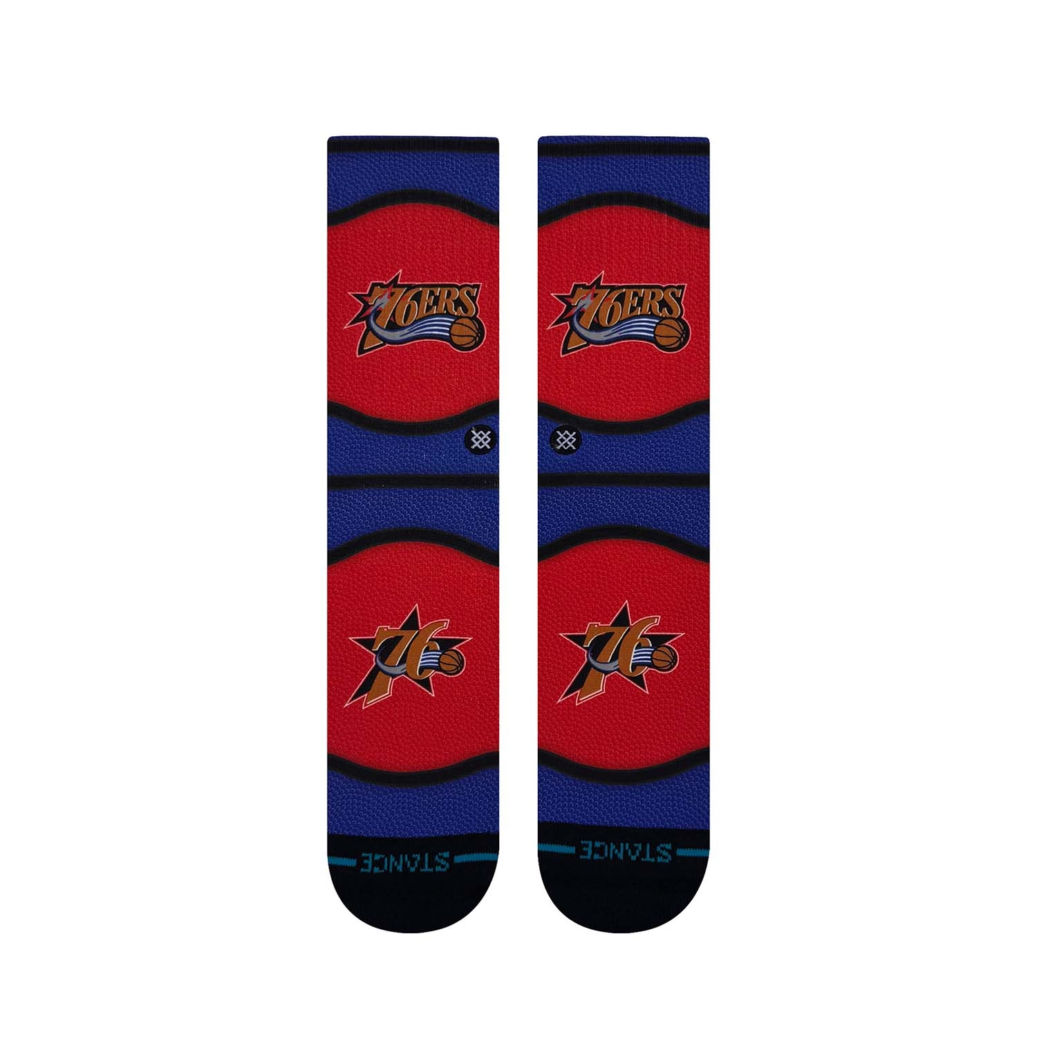 Philadelphia 76ers Classic Mini Ball Stance Crew Socks