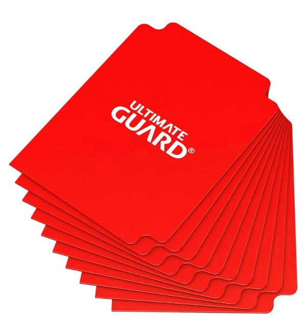 Ultimate Guard Card Dividers Standard Size - Red