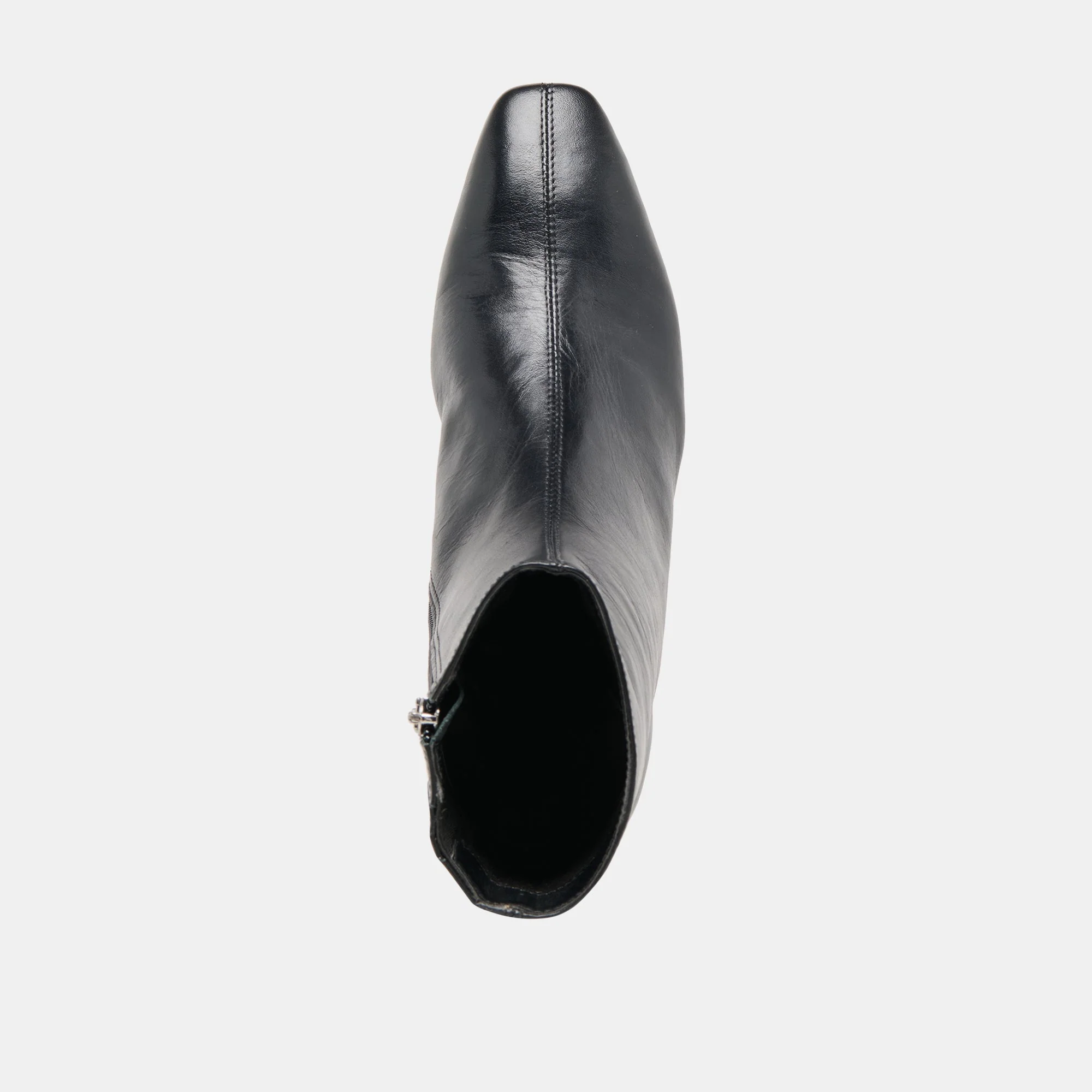 TARINE BOOTIES BLACK LEATHER