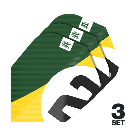 Target Pro Ultra Chicane Green No6 Flights - 3 Sets