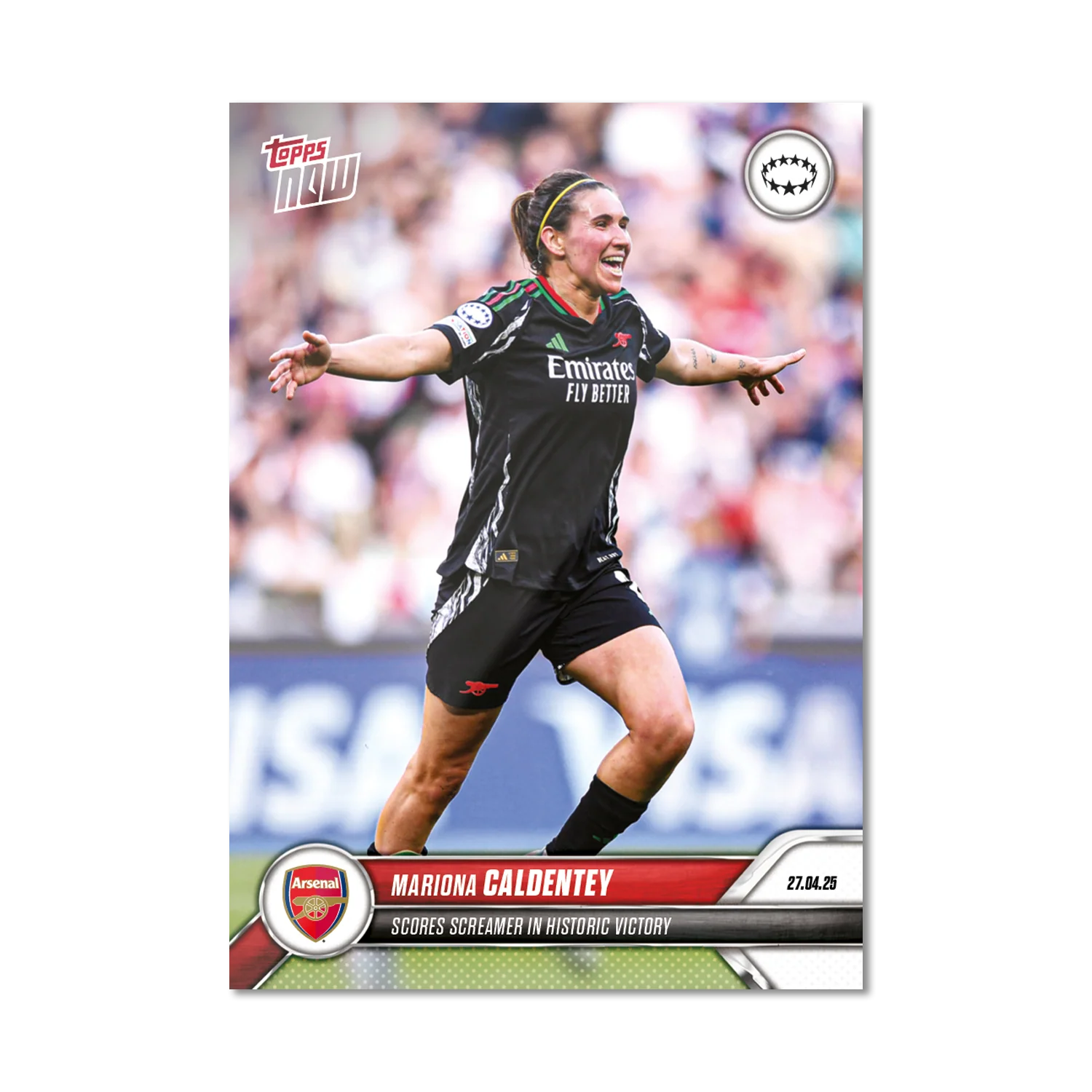Mariona Caldentey - 2024-25 UWCL Topps NOW® - Card 25
