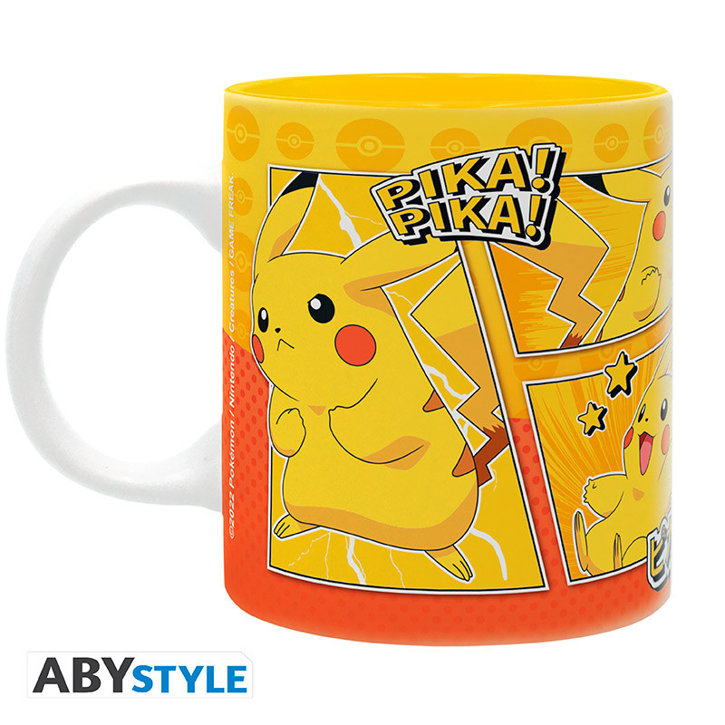 POKEMON Gift set Pikachu A5 Notebook + Mug + Postcards