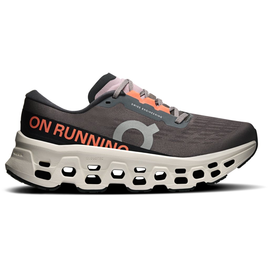On Cloudmonster 3 Running Shoes Women - Eclipse | Ivory