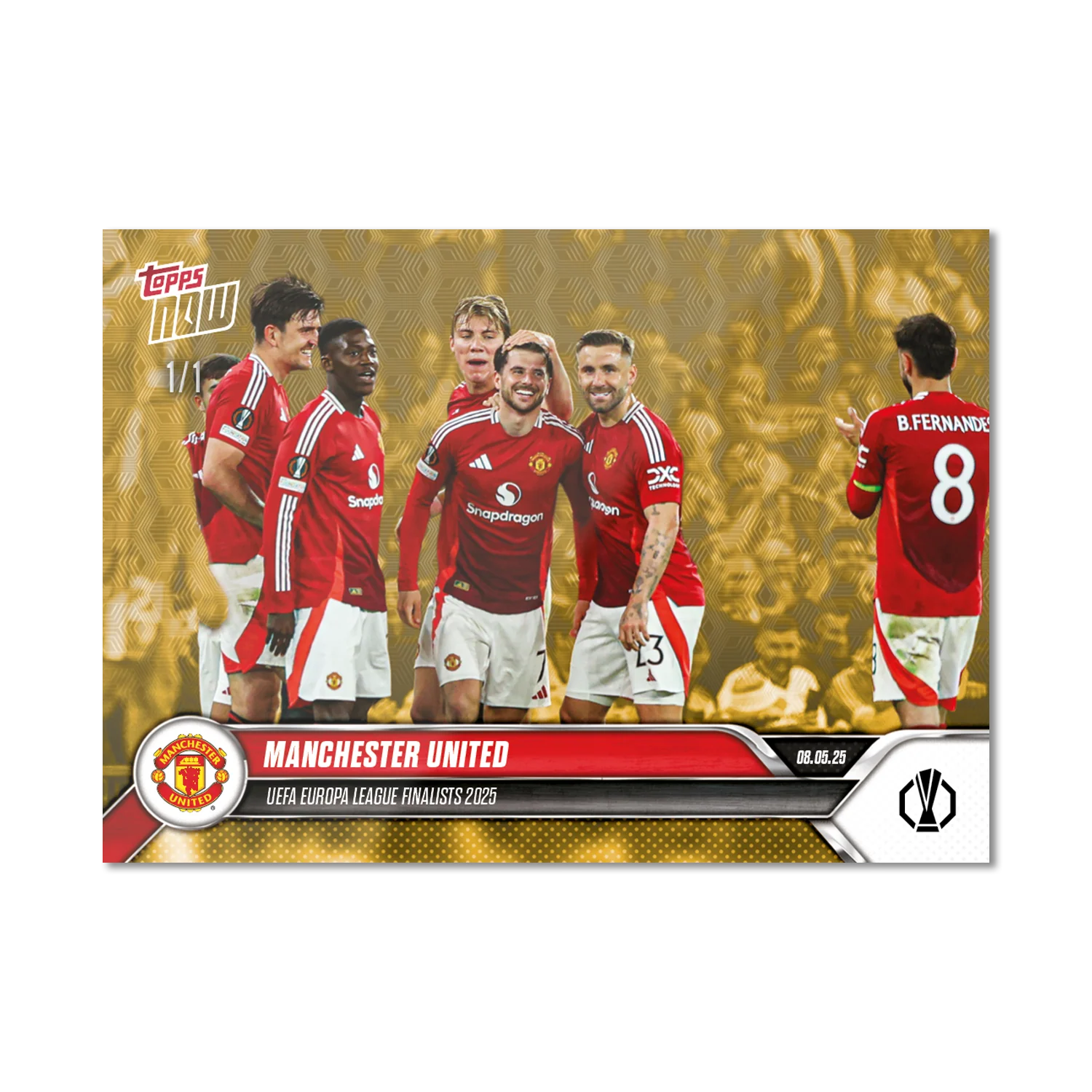 Manchester United - 2024-25 UEL Topps NOW® Card 31