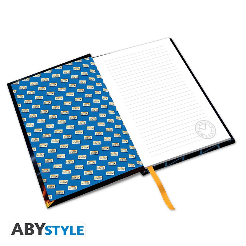 BACK TO THE FUTURE A5 Notebook DeLorean