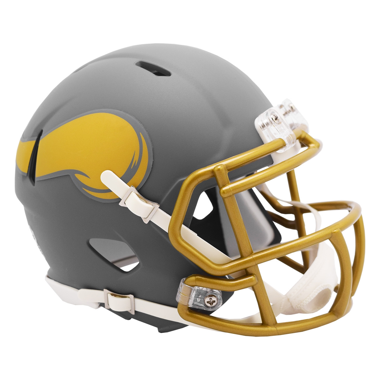 Minnesota Vikings Slate Alternate NFL Speed Mini Helmet