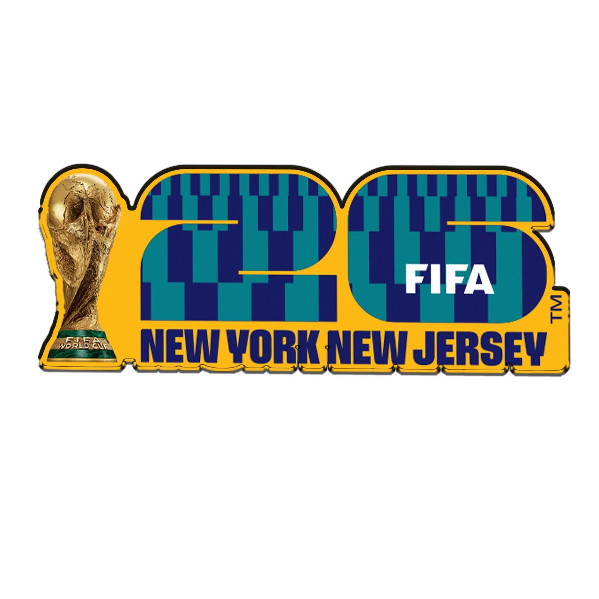 2026 Soccer Fan Collection Host City New York/New Jersey Magnet