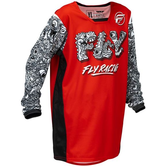 Maillot cross Fly KINETIC - MUTANT - ENFANT - Noir / RougeRef : FL1884
