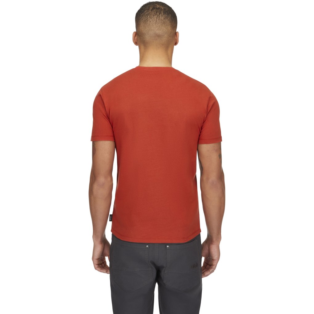 Rab Cinder Tract Jersey Men - tuscan red