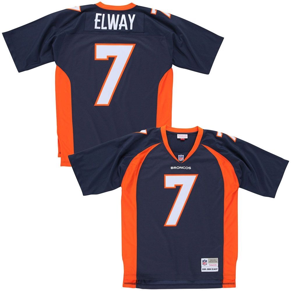 John Elway #7 Denver Broncos Legacy Throwback NFL Jersey Navy