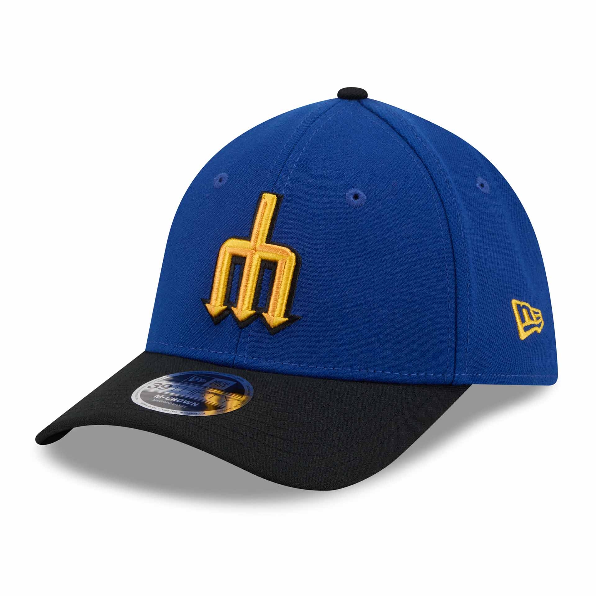 Seattle Mariners MLB City Connect 39THIRTY M-Crown Flex Cap Blue