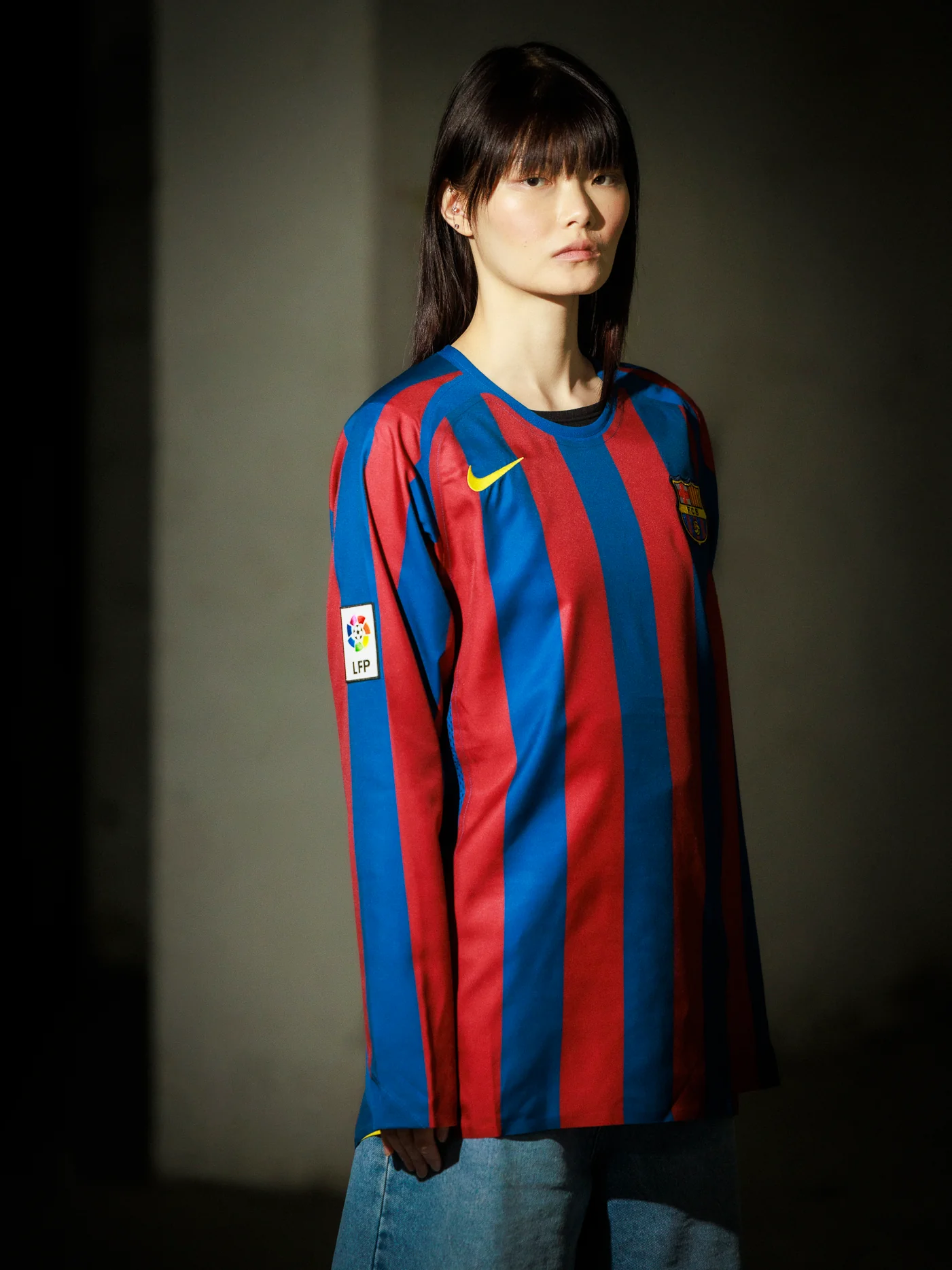 FC Barcelona 2005/06 Reissue Long Sleeve Jersey