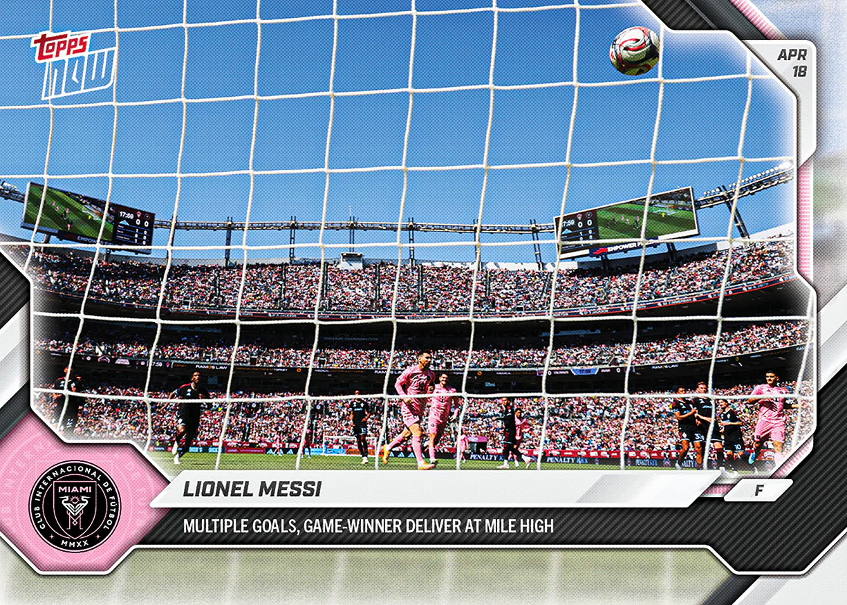 Lionel Messi - 2026 MLS Topps NOW® - Card 27