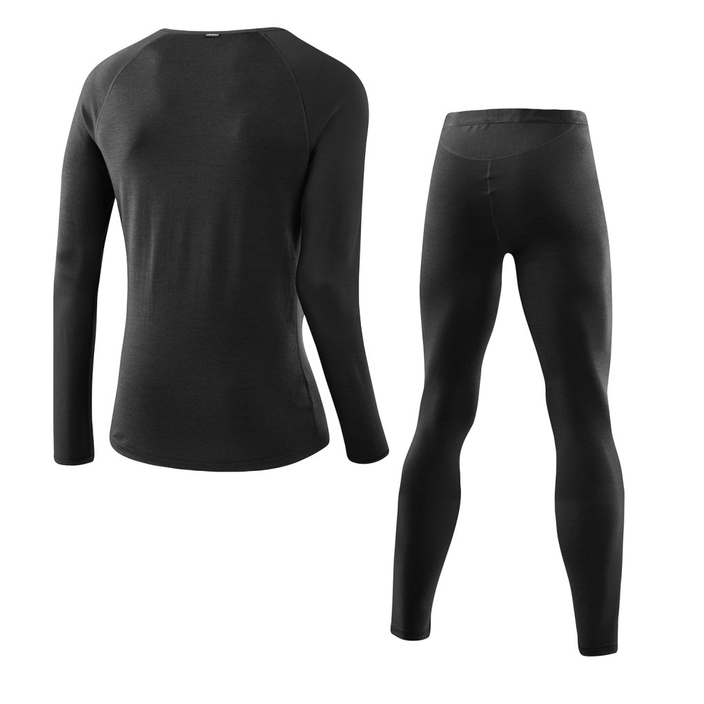 Löffler Transtex® Merino Long Set Men - black 990