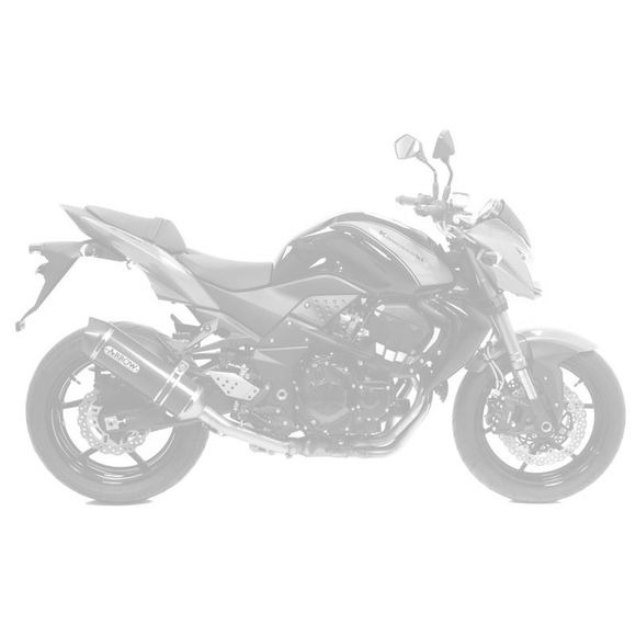 Silencieux Arrow Alu dark Race-tech embout carbone - NoirRef : AW0218 / 71723AKN