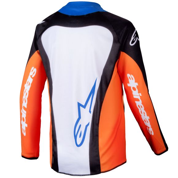 Maillot cross Alpinestars RACER - MELT - ENFANT - Orange / BleuRef : AP3399