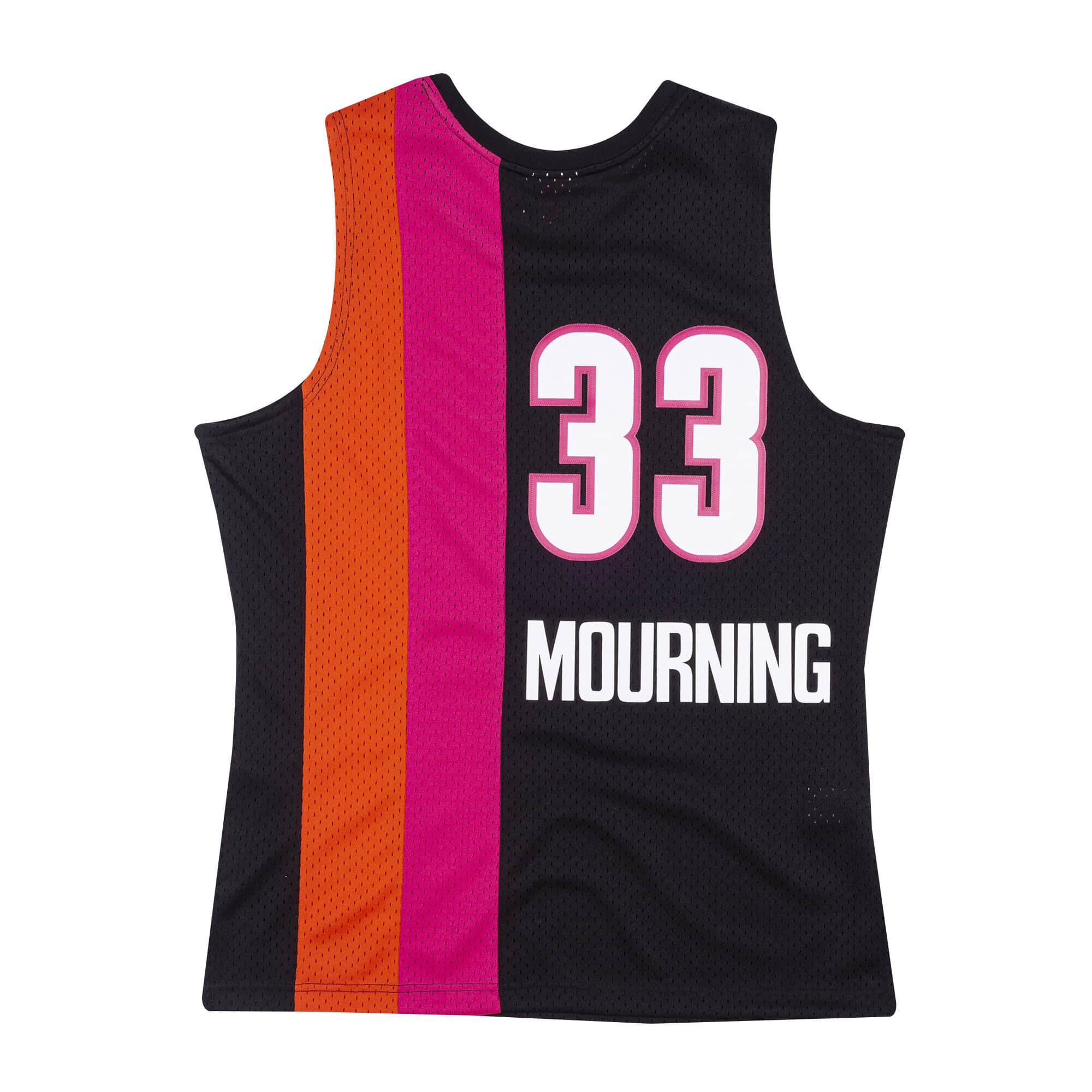 Alonzo Mourning #33 Miami Heat 2005-06 Mitchell & Ness Swingman NBA Jersey Alternate Black