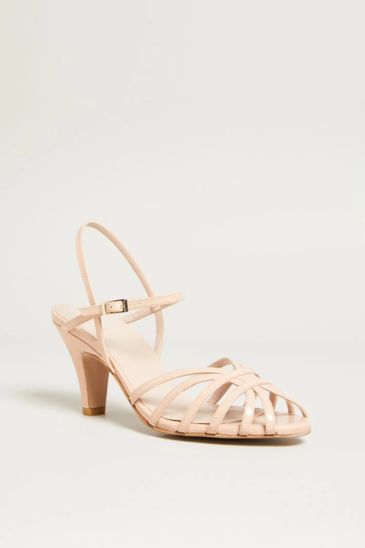 Strap sandals - POWDER PINK
