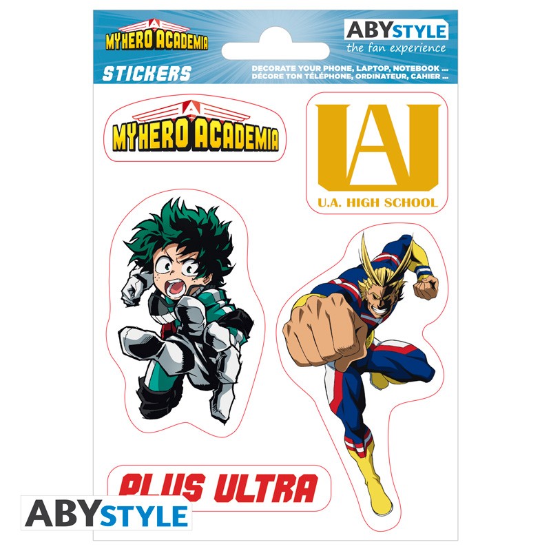 MY HERO ACADEMIA Mini Stickers UA High School (16x11cm)