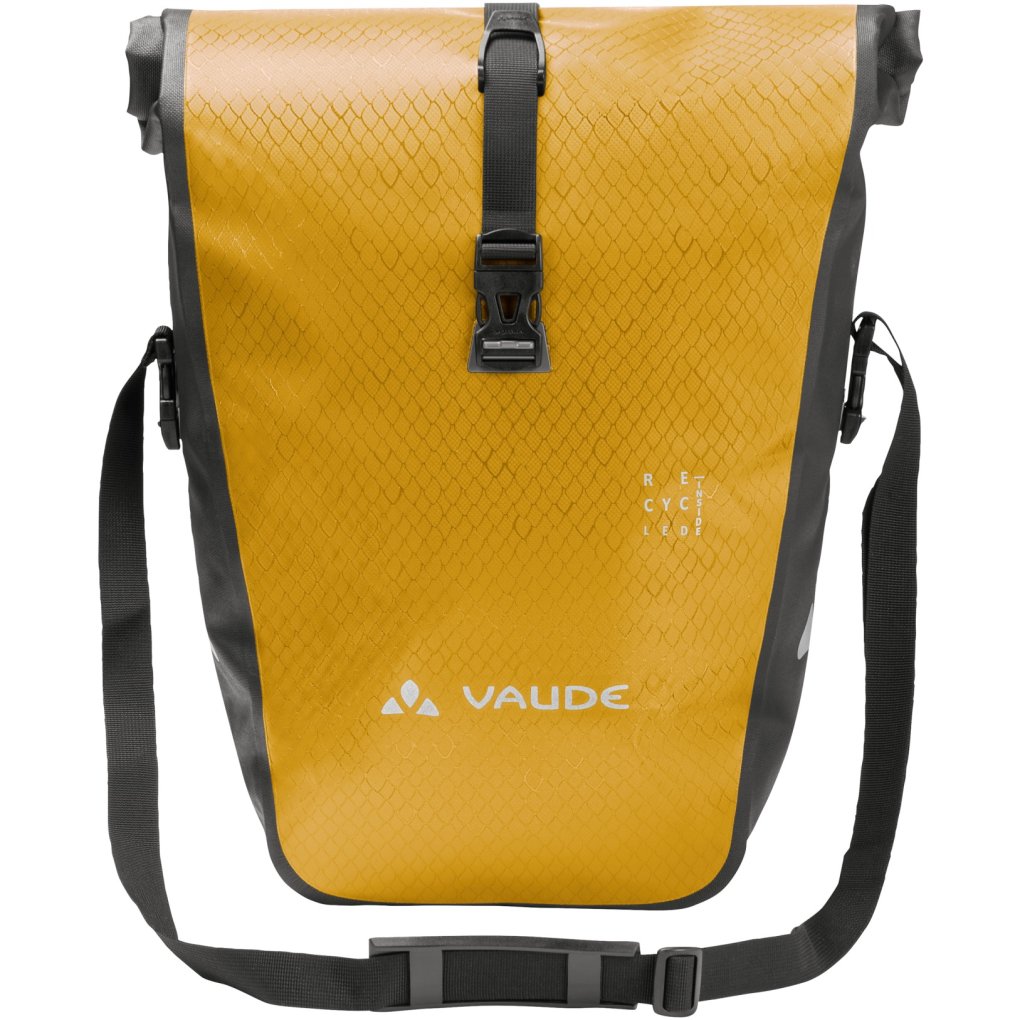 Vaude Aqua Back Single Bike Pannier (rec) - 24L - burnt yellow