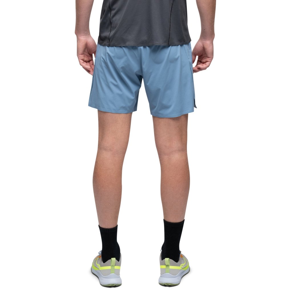 Bergans Y LightLine Fast 7 Inch Shorts Men - elemental blue/dark shadow grey